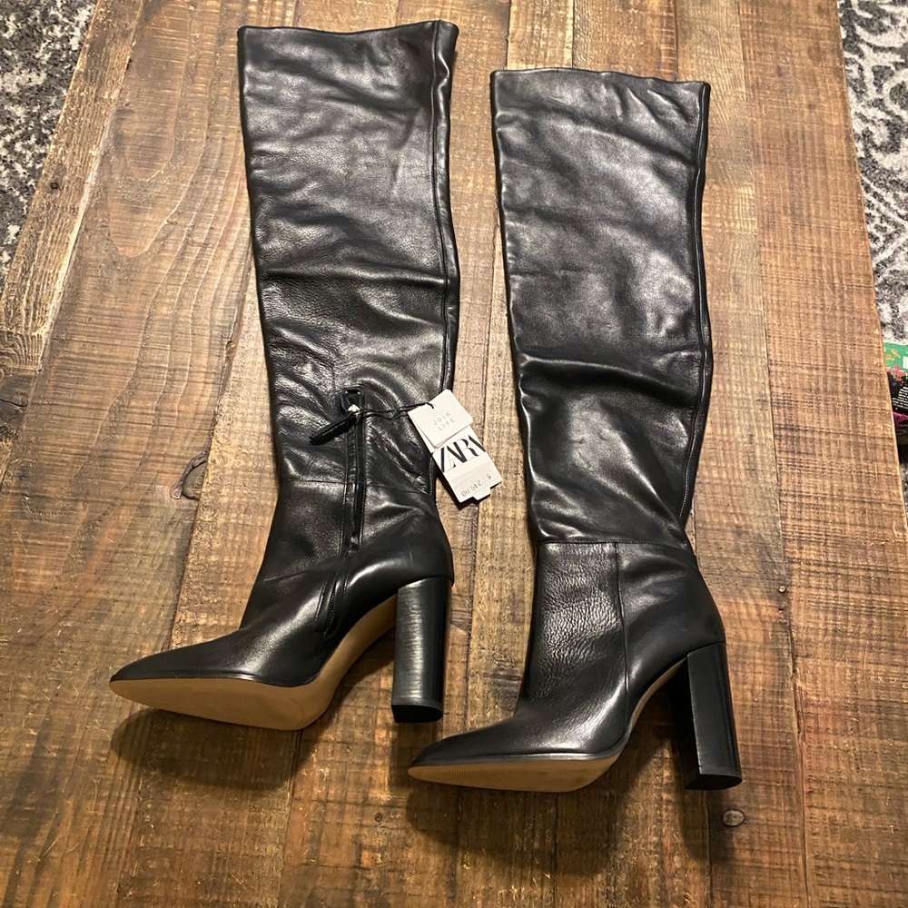 Zara OTK Boots